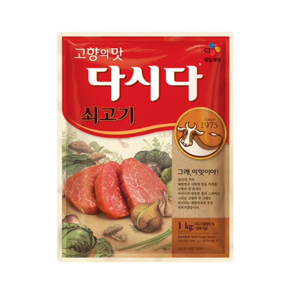 CJ 쇠고기 다시다 1kg 미원 조미료
